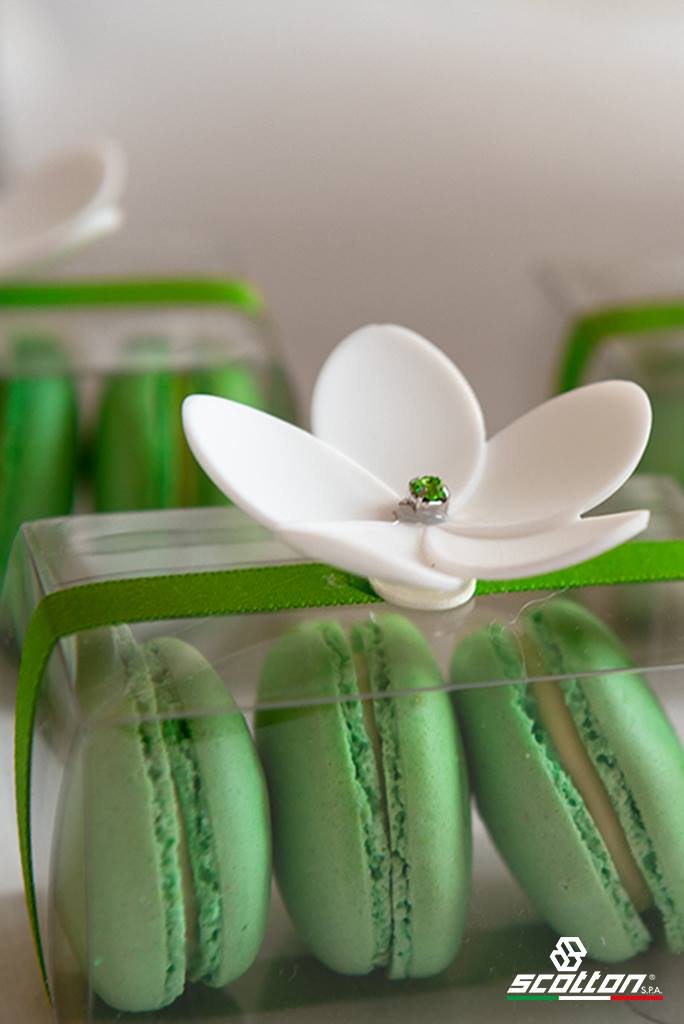 Κουτάκι για 5 macarons διάφανο