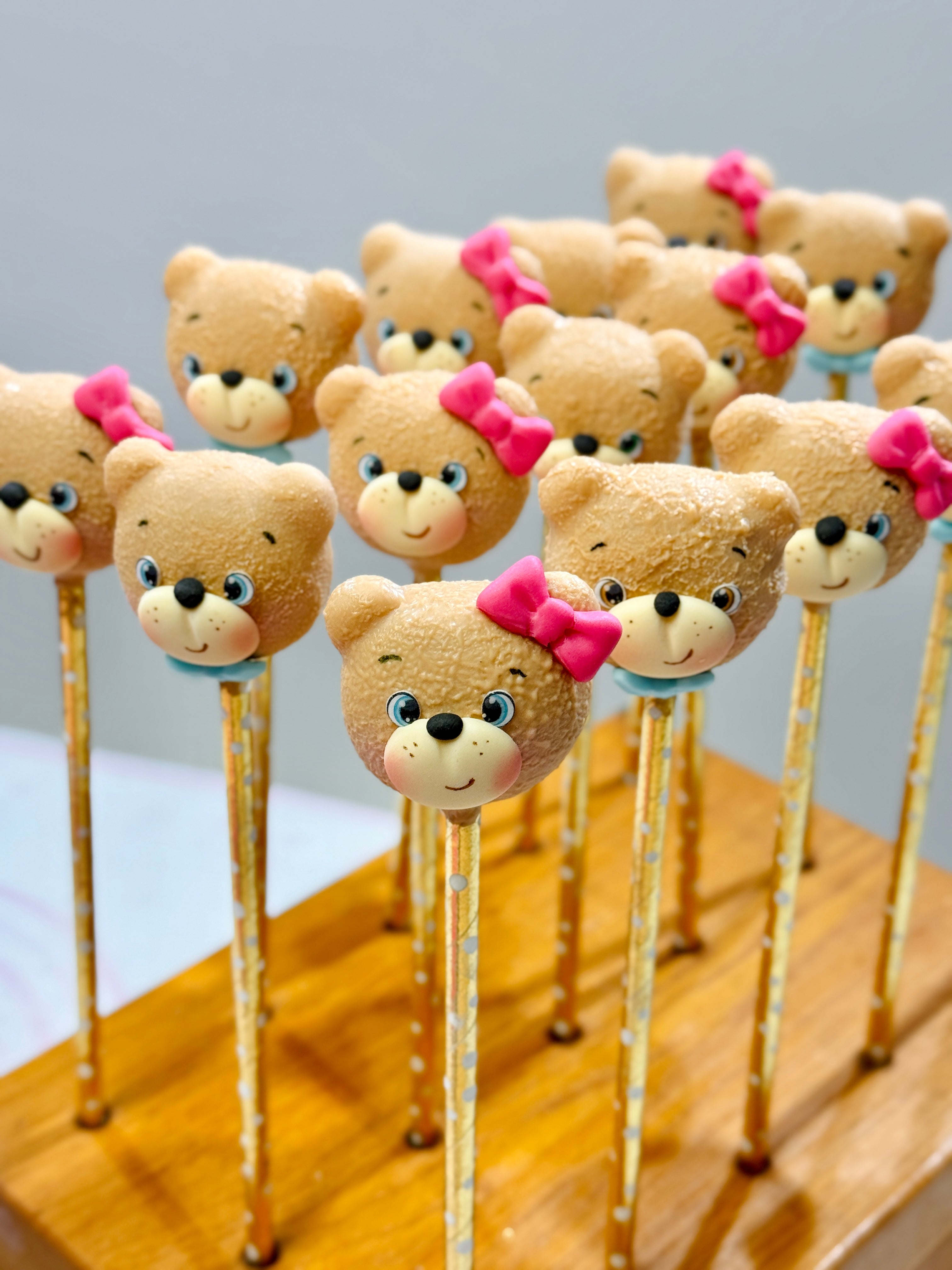 Καλούπι cake pops Αρκουδάκι