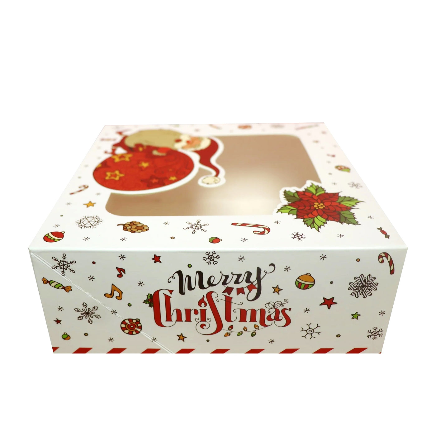 Χριστουγεννιάτικο κουτί με παράθυρο – Άγιος Βασίλης