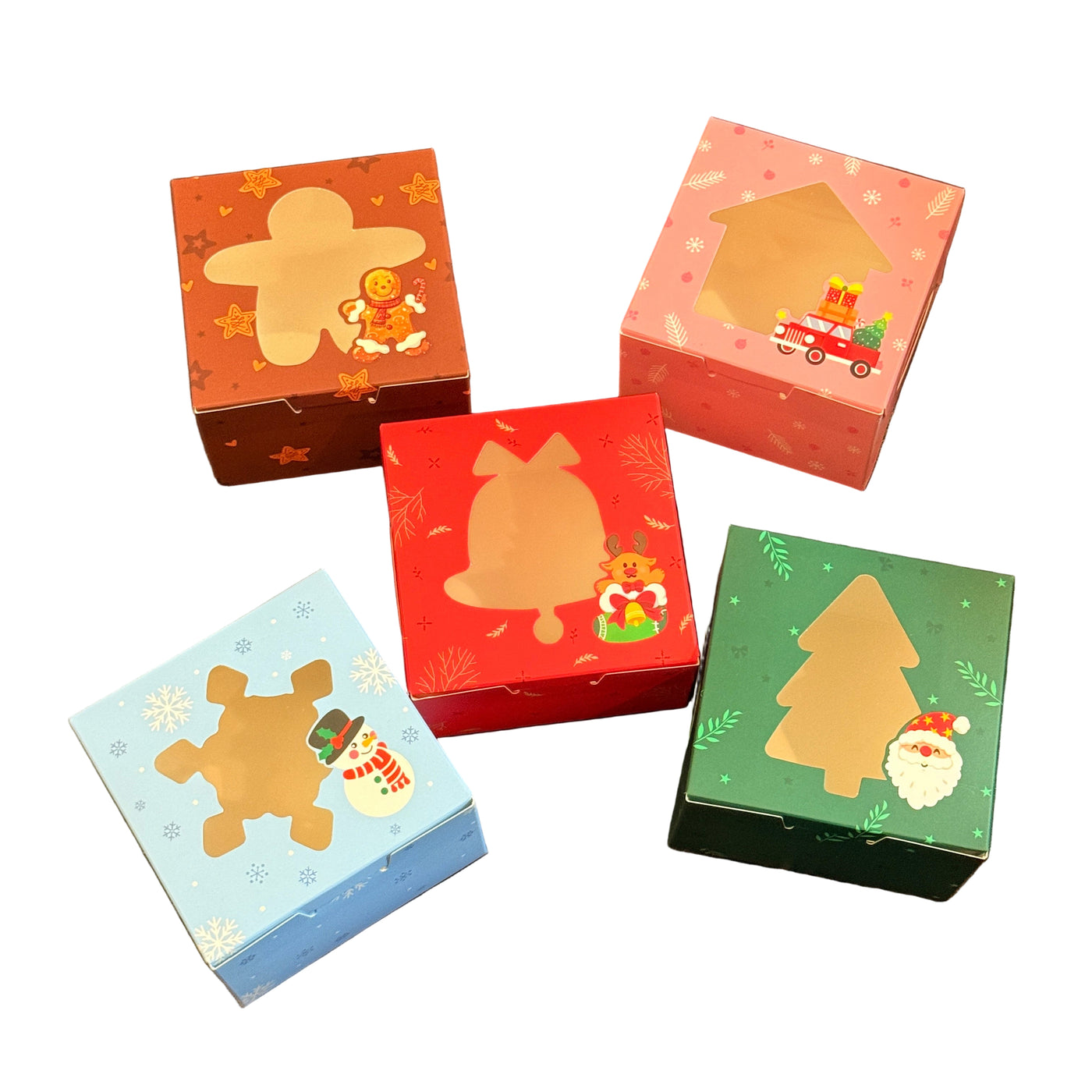 Χριστουγεννιάτικο κουτί σετ 5 τμχ.