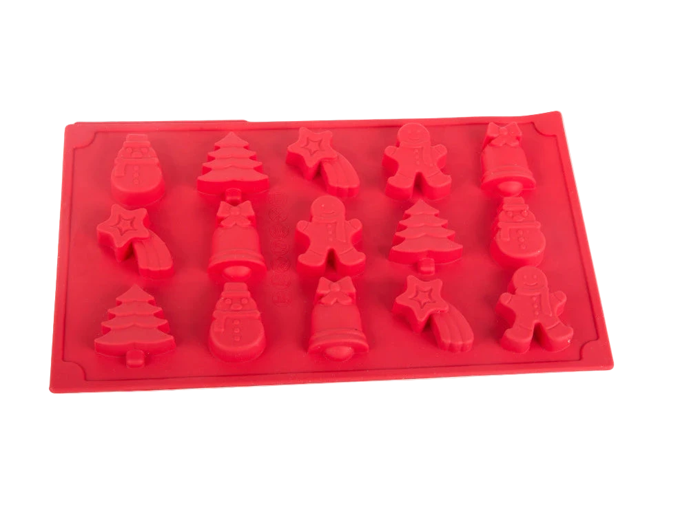 Φόρμα Σιλικόνης Χριστουγεννιάτικα Σχέδια