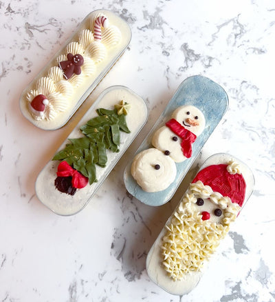 Ταψάκι χρυσό αλλουμινίου μακρόστενο με διάφανο καπάκι σετ 10 τεμ.