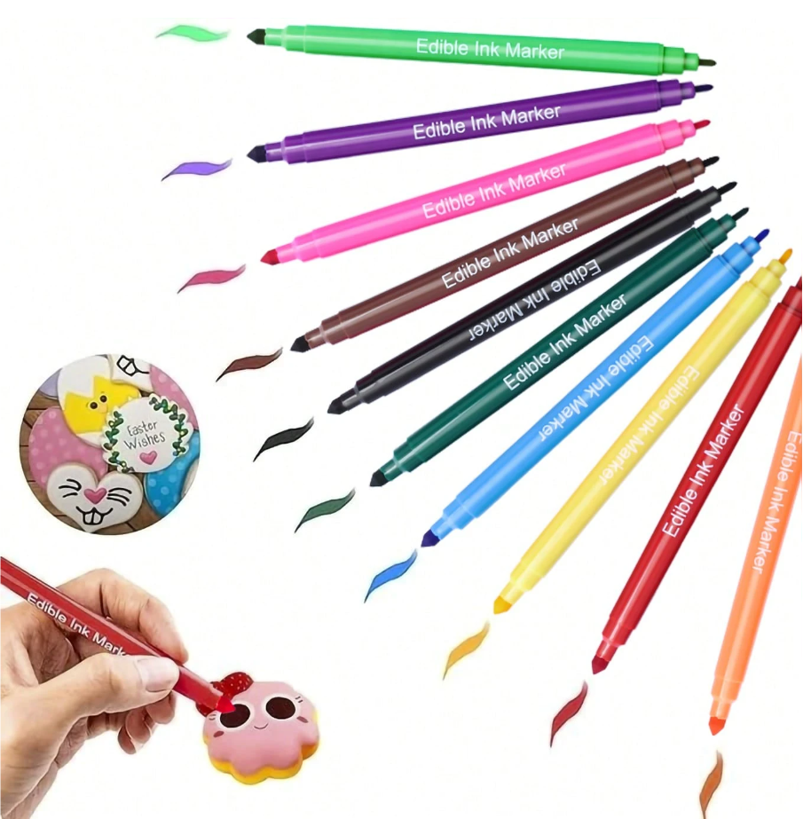 Μαρκαδόρος Βρώσιμος Διπλής Μύτης