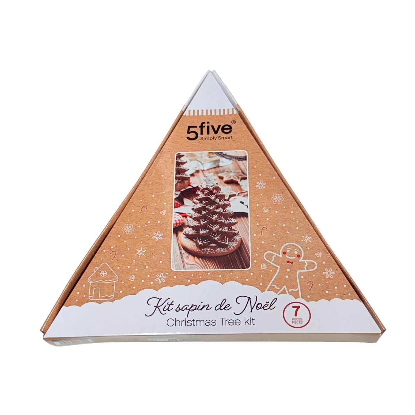 Σετ κουπάτ μπισκότων για 3D δέντρο