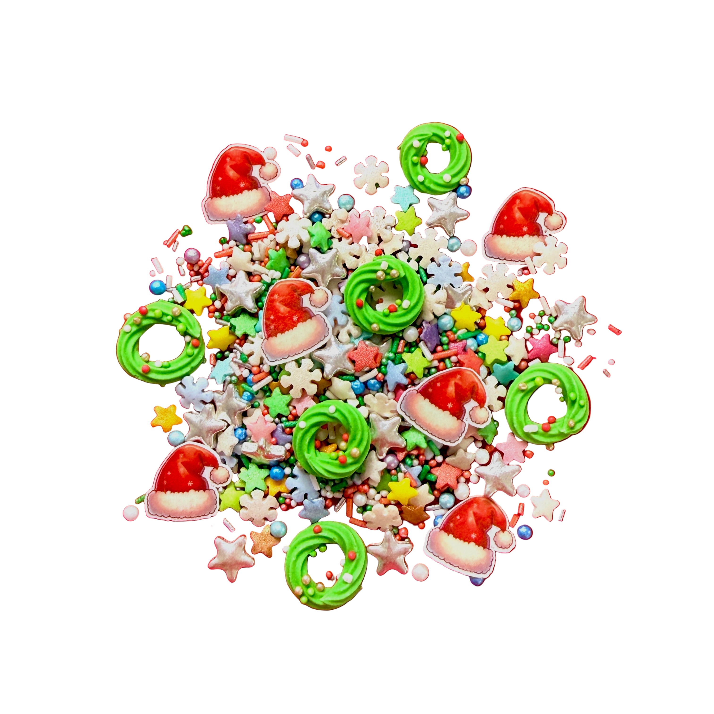 Ζαχαρωτά στολίδια Αστέρια των Χριστουγέννων