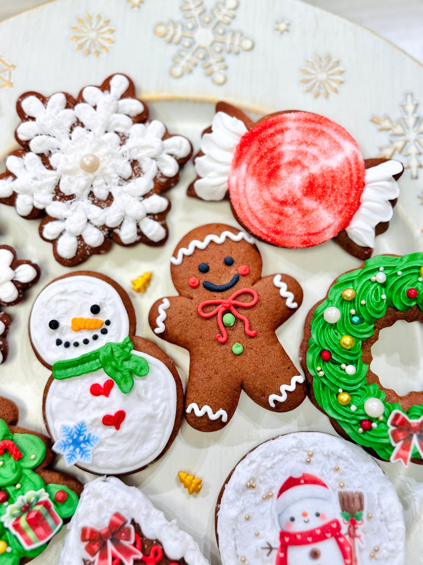 Κουπάτ Gingerbread ανθρωπάκι