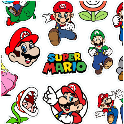 Βρώσιμα σχέδια Super Mario σετ 28 τεμ.
