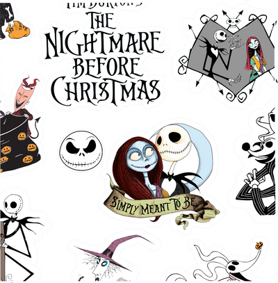 Βρώσιμα σχέδια The Nightmare before Christmas σετ 29 τεμ.