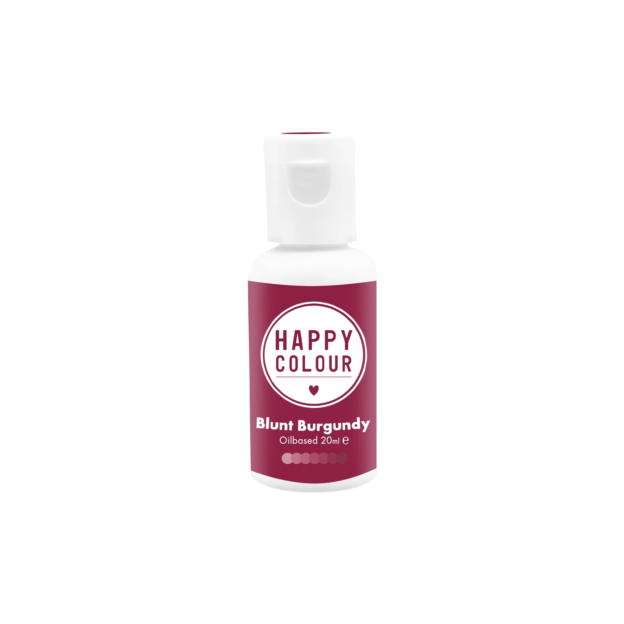 Χρώμα Πάστας Blunt Burgundy Λιποδιαλυτό Happy Colour 20 ml.