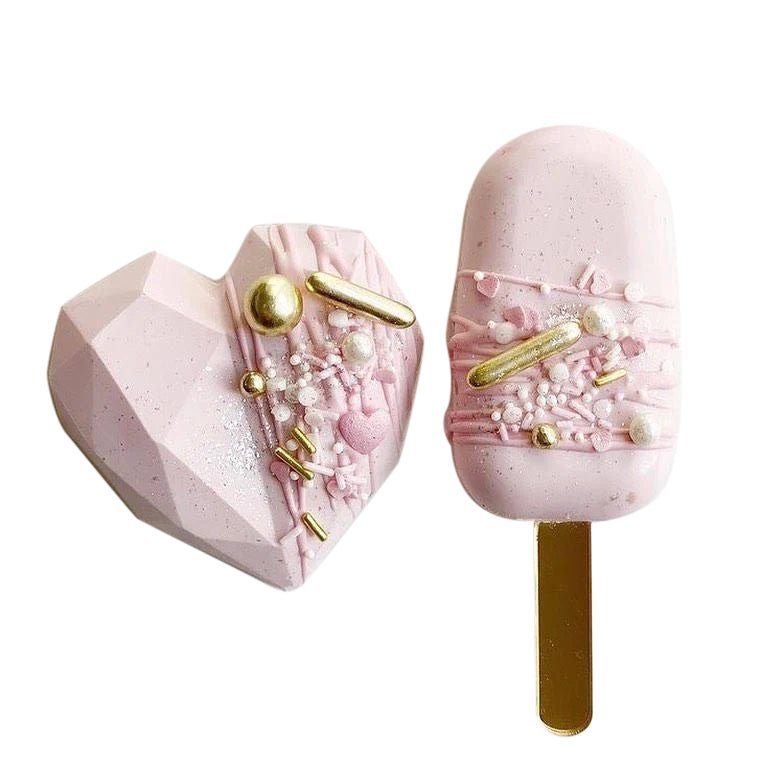 Βρώσιμο γκλίτερ Silver Happy sparkle 12 γρ. - Happy Sprinkles - Lenka Sweet Dreams