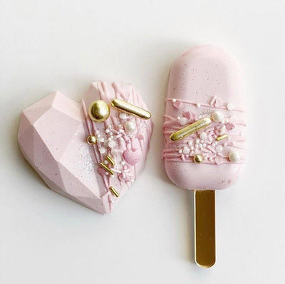 Βρώσιμο γκλίτερ Silver Happy sparkle 12 γρ. - Happy Sprinkles - Lenka Sweet Dreams