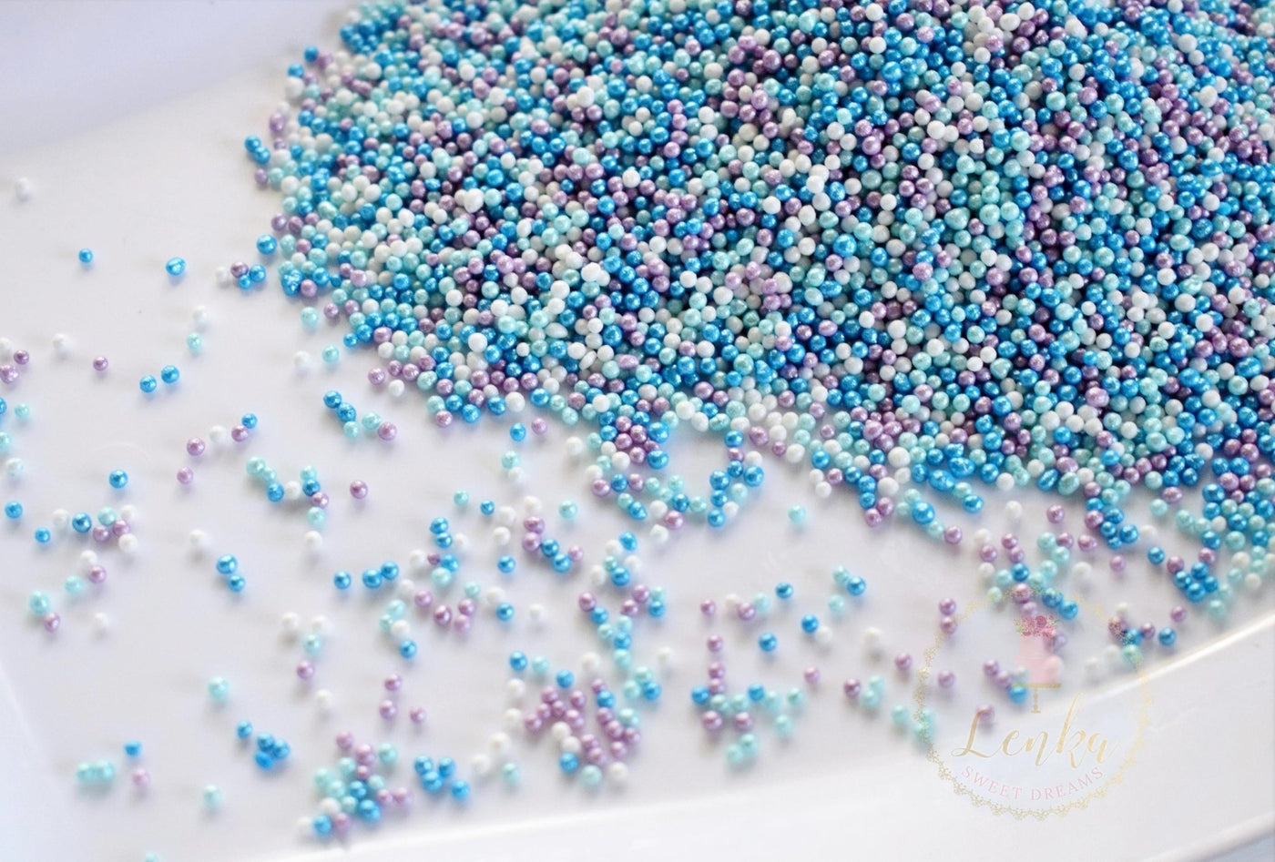 Κας κας λευκό - γαλάζιο mix. 80 γρ. - Lenka Sweet Dreams - Lenka Sweet Dreams