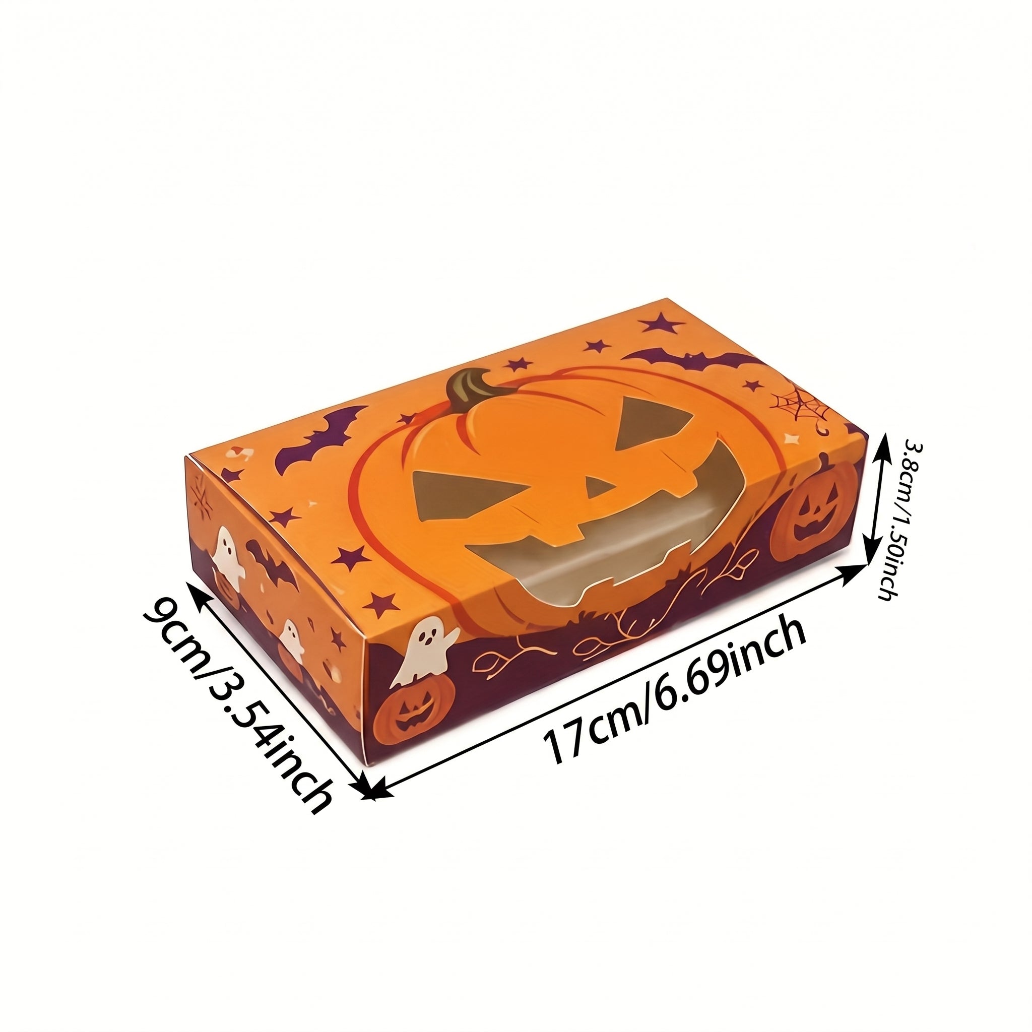 Halloween κουτιά με σχέδιο Κολοκύθα