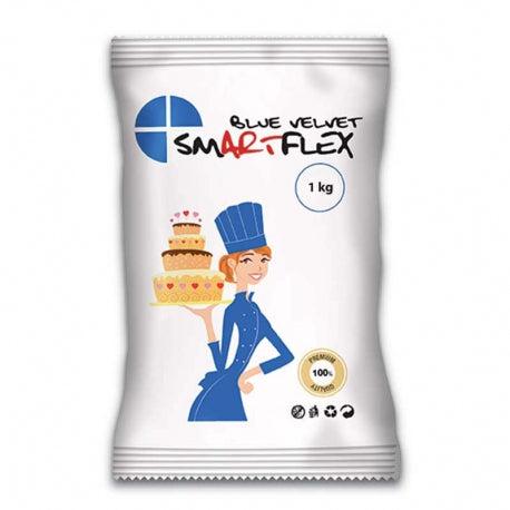 Μπλε ζαχαρόπαστα SmartFlex Velvet 1 kg. - Formix - Lenka Sweet Dreams