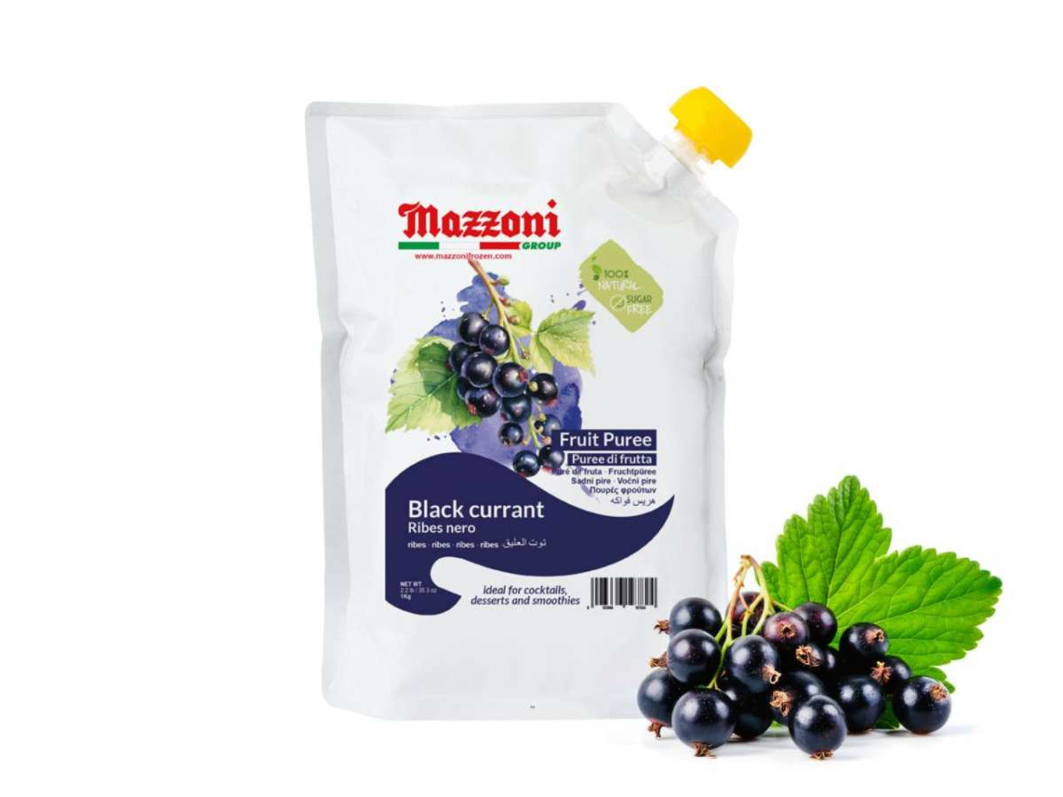 Πουρές φρούτων Mazzoni 1 Kg.