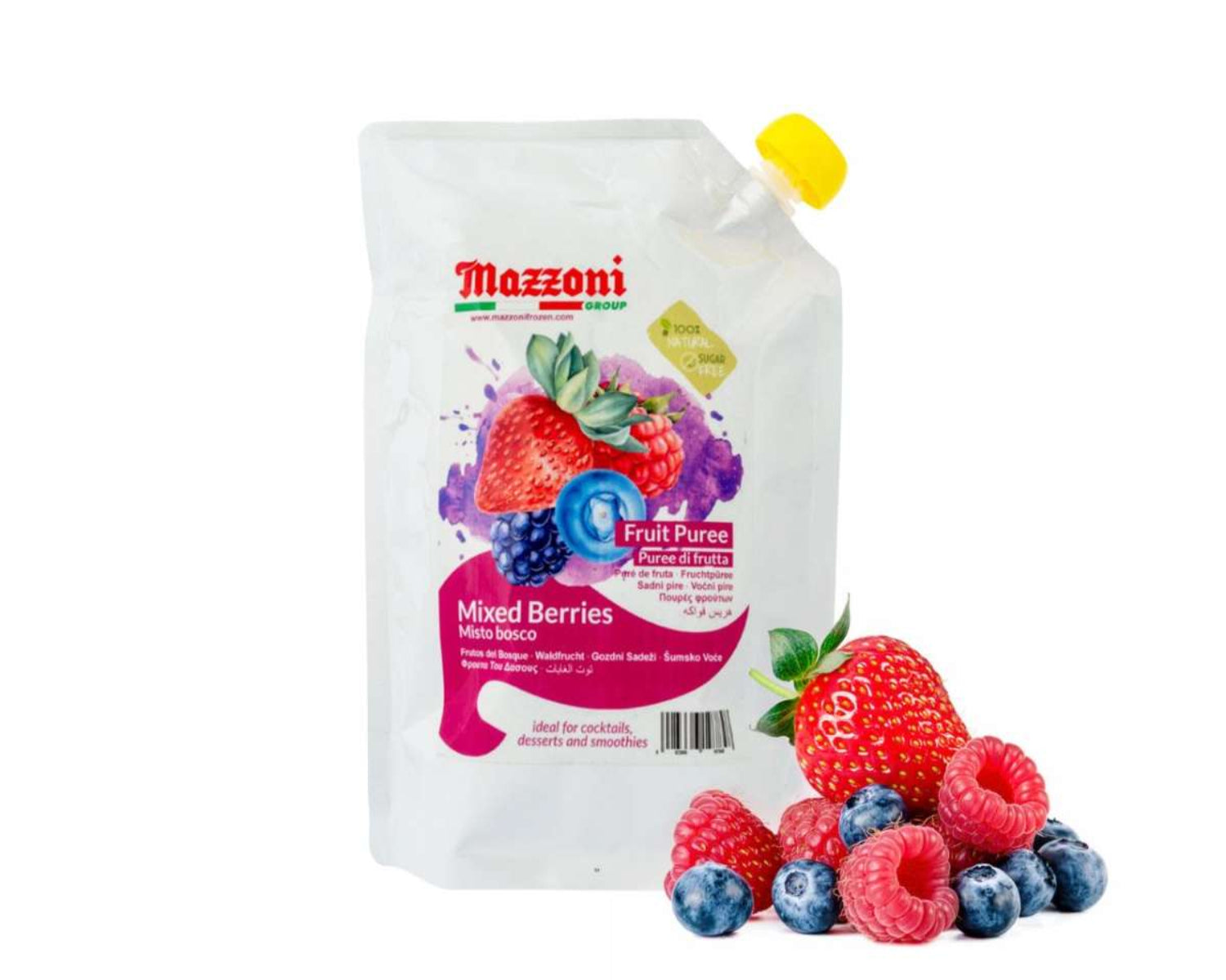 Πουρές φρούτων Mazzoni 1 Kg.