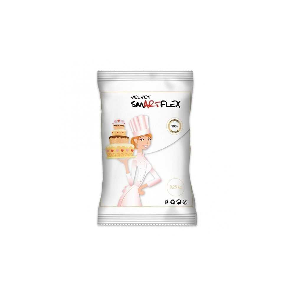Λευκή ζαχαρόπαστα SmartFlex Velvet