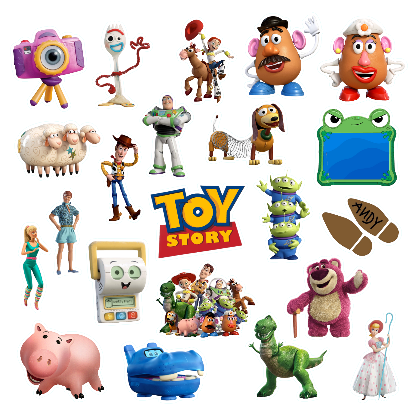 Βρώσιμα σχέδια Toy Story σετ 22 τεμ.