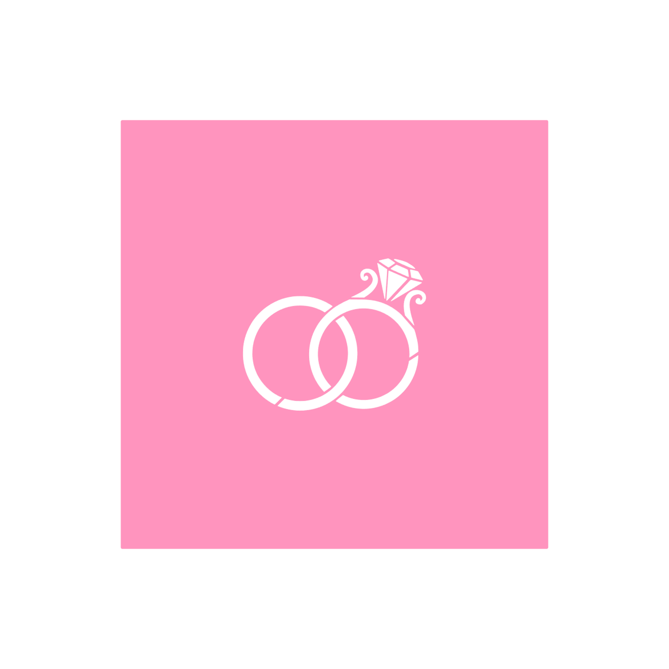 Στένσιλ Δαχτυλίδια γάμου