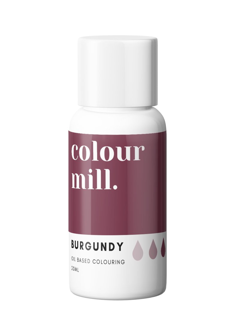Χρώμα Πάστας Burgundy oil based Colour Mill 20 ml. - Colour Mill - Lenka Sweet Dreams