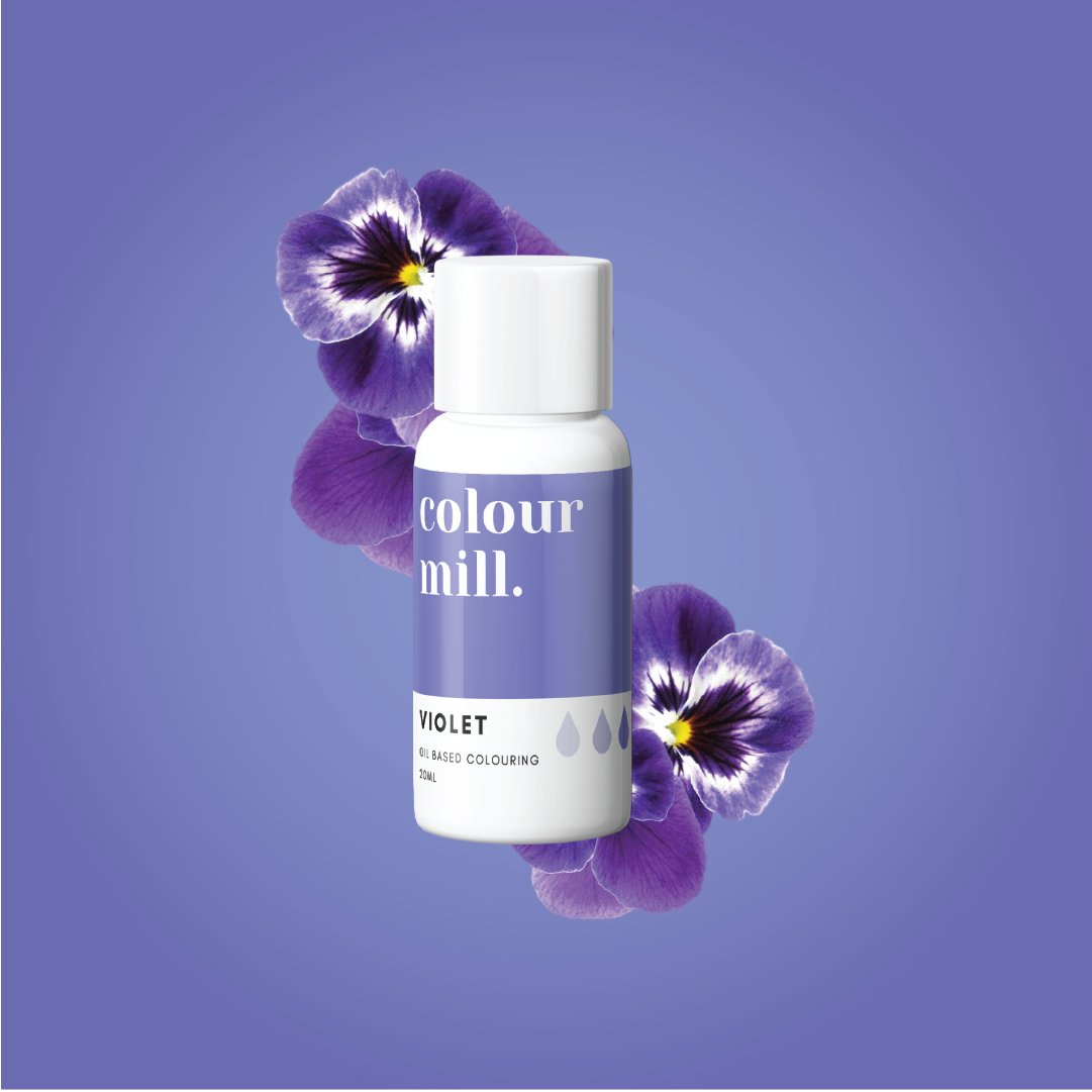 Χρώμα Πάστας Violet oil based Colour Mill 20 ml. - Colour Mill - Lenka Sweet Dreams