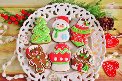 Ζαχαρωτά στολίδια Λευκές Χιονονιφάδες - Sprinkles White Snowflakes 50 gr - Lenka Sweet Dreams - Lenka Sweet Dreams